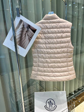 MONCLER 25S DOWN VEST IN BEIGE 009